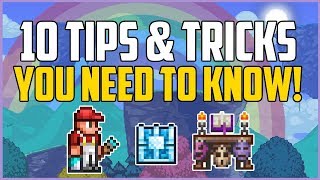 10 Terraria Tips and Tricks You MUST Know #3! | Terraria 1.3 Secrets & Glitches