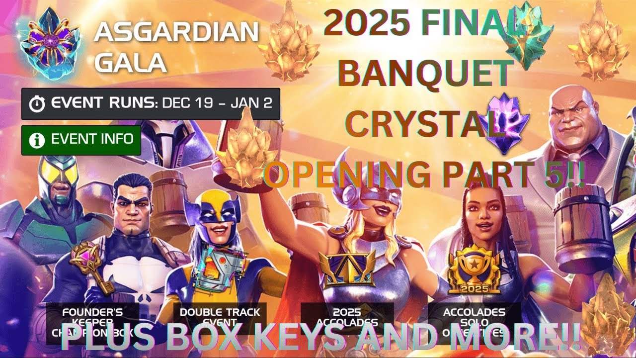 2025 MCOC BANQUET CRYSTAL OPENING PART 5!! Potentially final one...