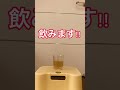 お茶と炭酸水を混ぜるとビールの味に!?【Kacchanの小言】#お茶 #炭酸水 #short