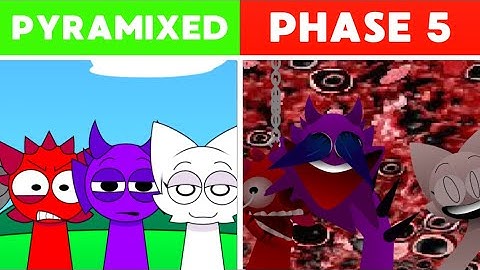 I FOUND PHASE 5 in Incredibox Sprunki PYRAMIXED! (IT