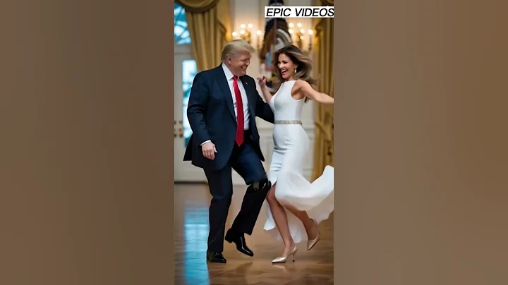 💃MELANIA and DONALD TRUMP'S DANCE IN WHITE HOUSE🔥#trump #memes #trumpmeme #aigenerated  #viralshorts