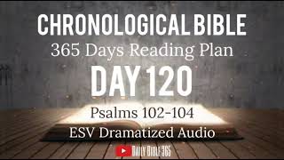 Day 120 - ESV Dramatized Audio - One Year Chronological Daily Bible Reading Plan - Apr 30