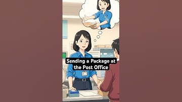 Sending a Package at the Post Office #shorts #conversation #learnenglish #hoctienganh