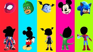 Wrong Heads Dame Tu Cosita Songsonic And Micky Mouse And Vampirina And Pj Masks