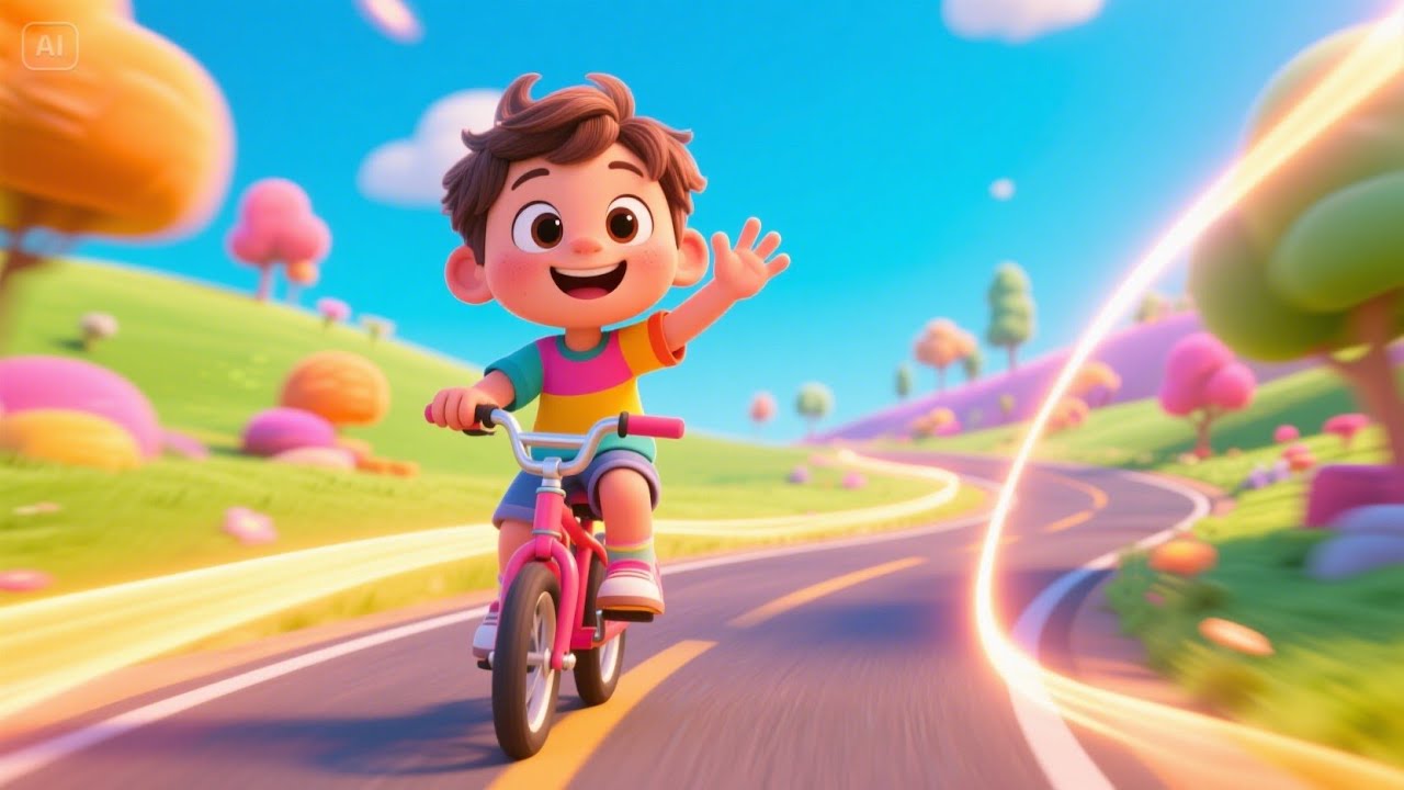 Helmet On, Off We Zoom! | Fun Helmet Safety Song for Kids | Biking Adventure Rhyme