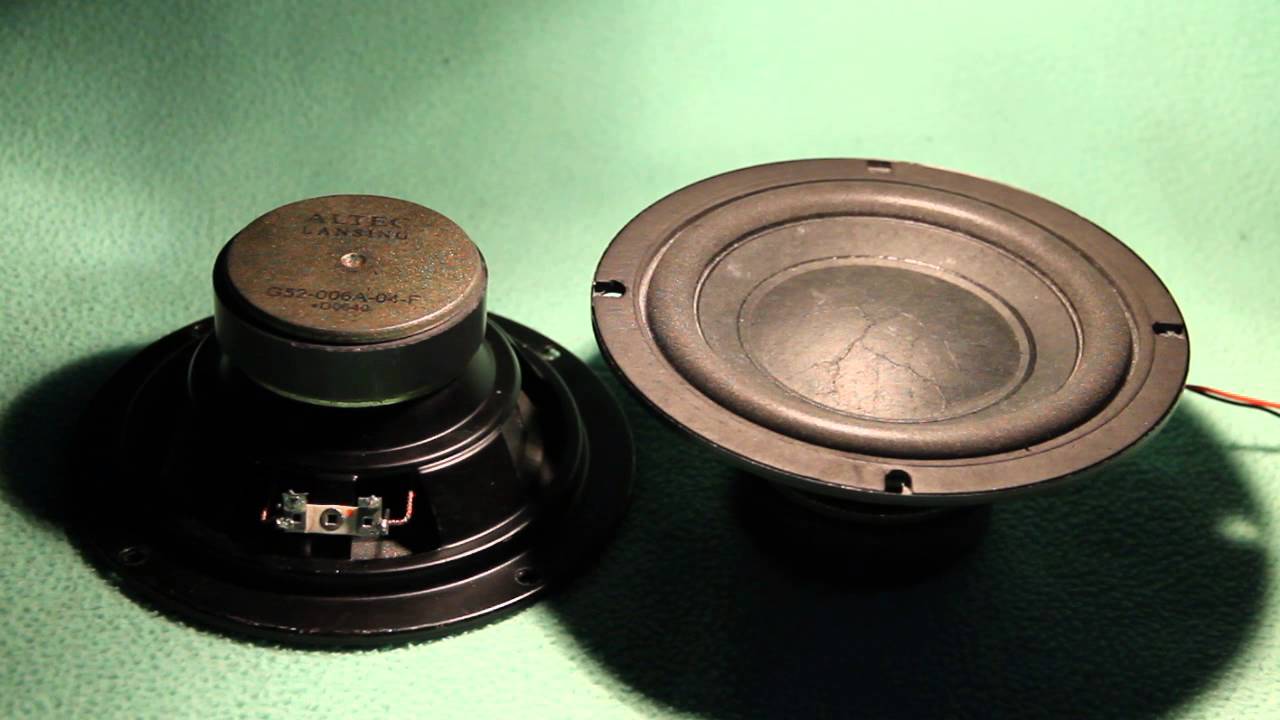 Altec lansing unit G52 - 006A - 04 - F speaker