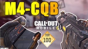 Legendary M4-CQB AR gameplay Call of duty mobile