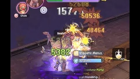 Ragnarok Gen X - Assasin Cross - Mirror Image test damage to AP Hard instance