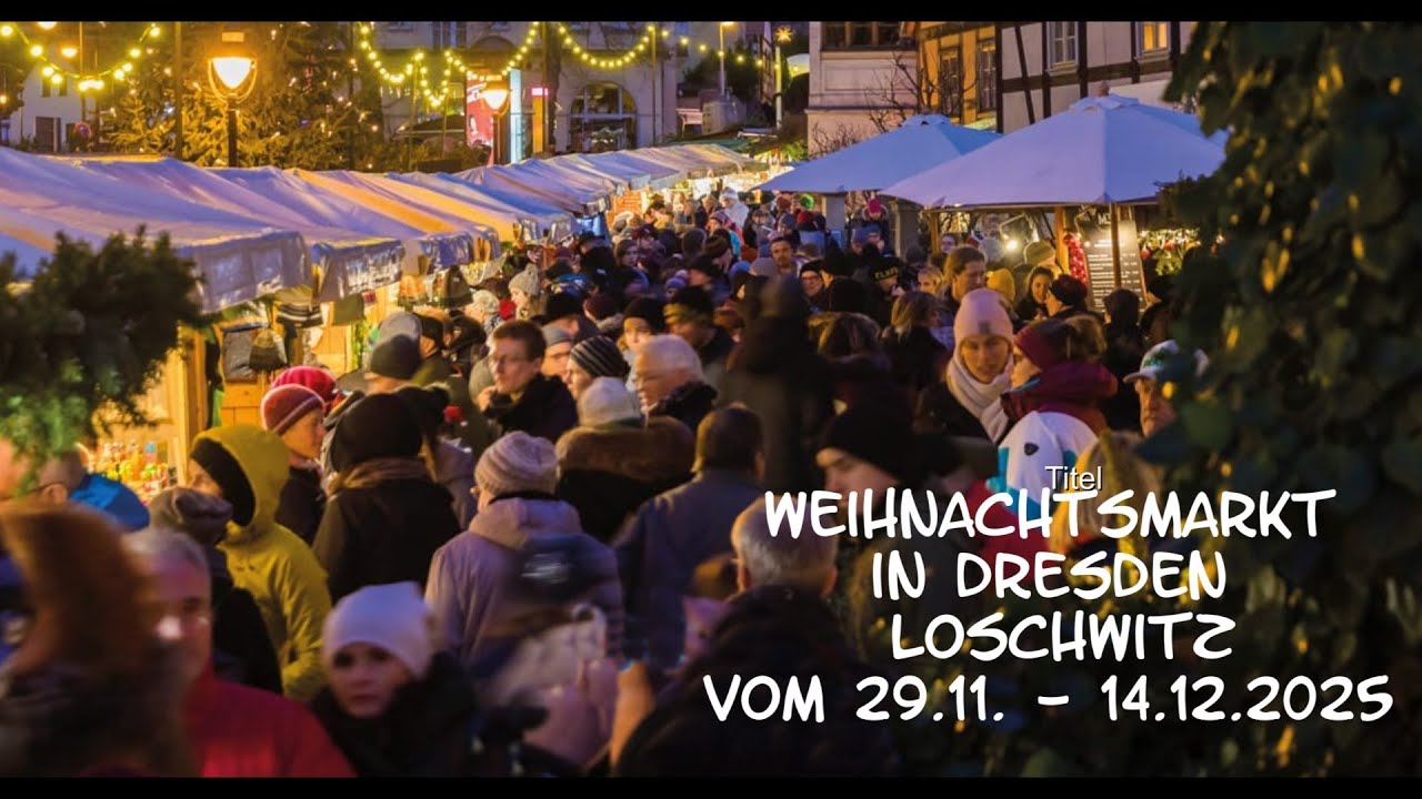 DRESDEN Weihnachtsmarkt am Körnerplatz