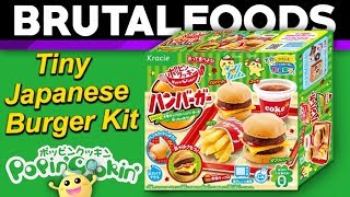 Tiny Japanese Burger Kit! - Popin' Cookin' Review