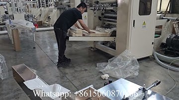 2 lines Z folding hand towel tissue paper production line