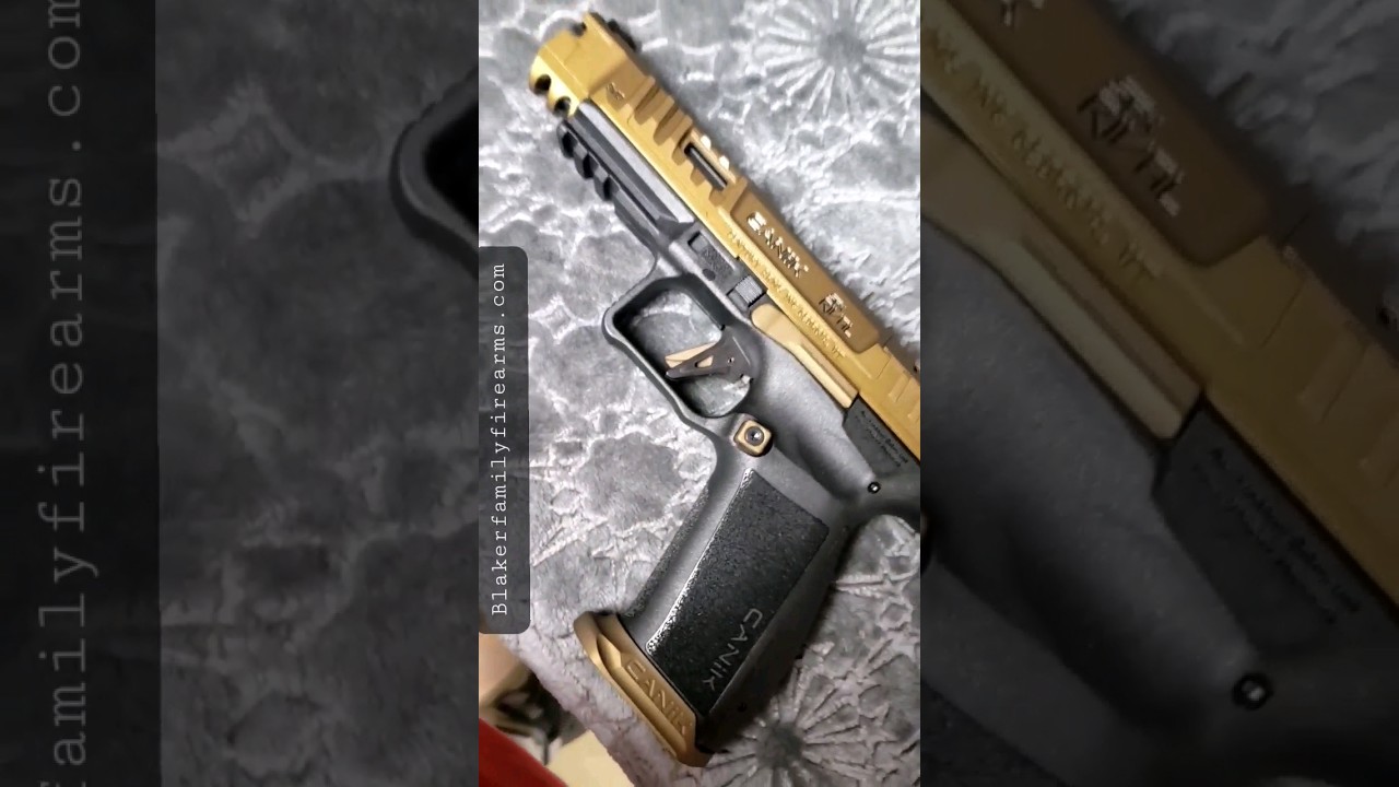 A close look at the CANIK SFX Rival 9mm Bronze & Black 🤯 💥 