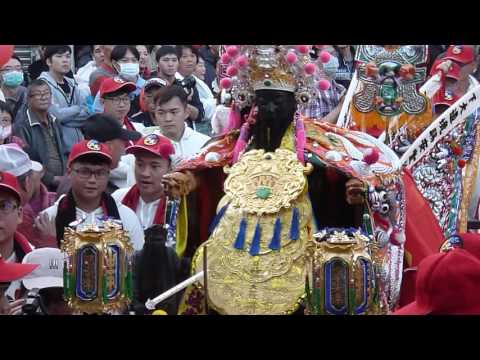 府城四大名佛之一良皇宮二鎮保生大帝聖駕【良皇宮虎爺團黑虎將軍聖駕】105.12.31.台南市府城四安境下大道北線尾良皇宮三朝謝恩祈安建醮恭送廣信府張府天師回鑾遶境