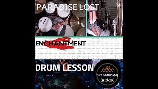 Paradise Lost Enchantment (Drum Lesson) by Praha Drums Official (28.b)