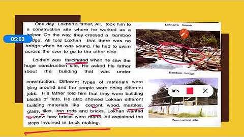 Ch.-5 Bricks and Bridges( Reading Skill Part-1 Class IV S.Sc.)-12