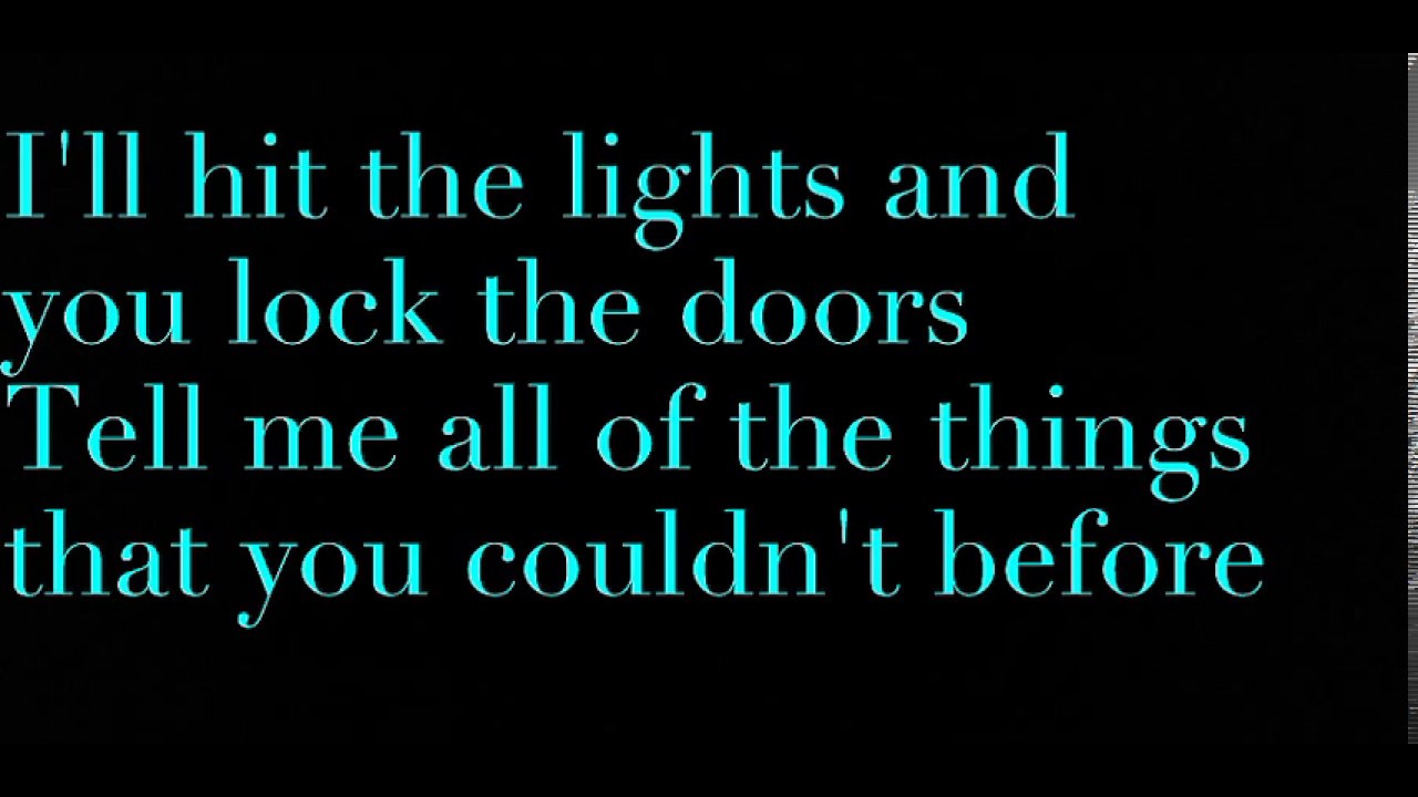 OneRepublic-Let's Hurt Tonight (Karaoke) - YouTube
