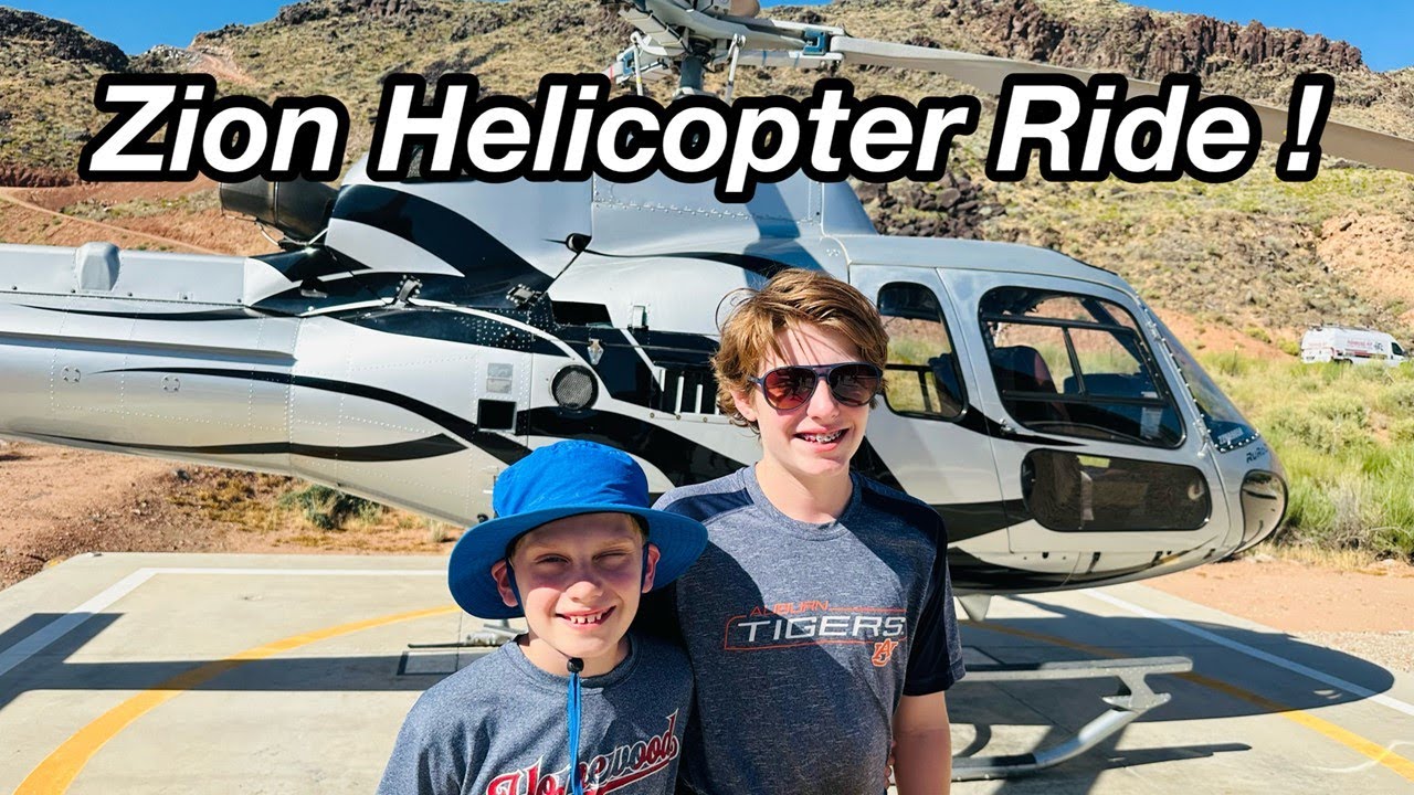 Zion Helicopter Ride !