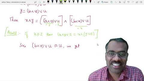Lattice Theory 21-Distributive Lattice Characterization(Continued….)