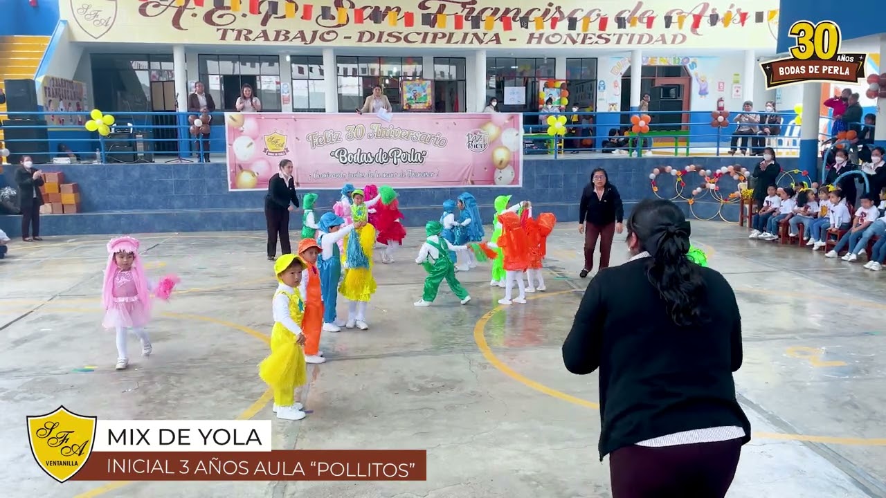 Mix de Yola | Inicial 3 Años Aula “Pollitos” | Actuación