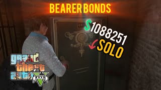 GTA 5 Online: Cayo Perico Heist - Solo Bearer Bonds Guide | Max Payout Tips!✌🏻