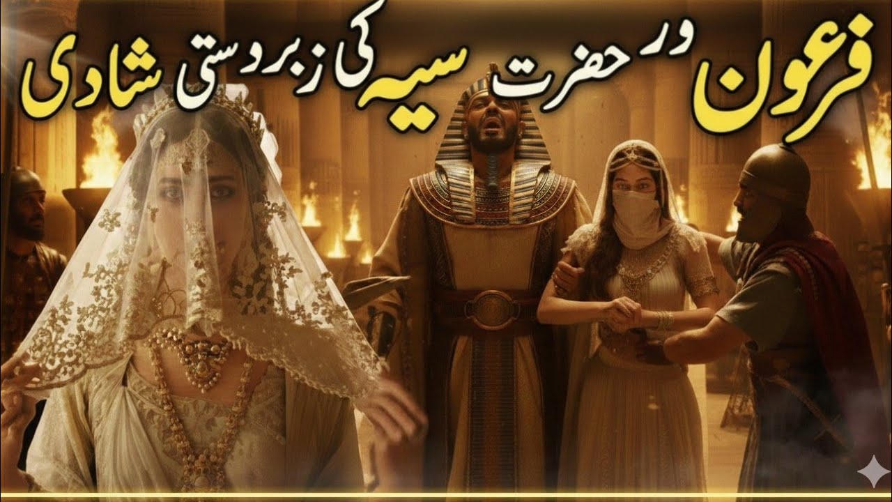 حضرت آسیہؑ کی حیران کن شادی! مصر کی ملکہ بننے کی سچی داستان | ایمان کی طاقت