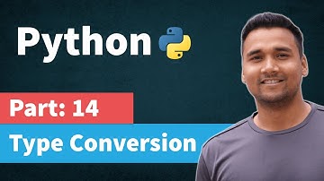 Type conversion in Python | Type Casting in Python [Part 14] Python Tutorial for Beginners in Hindi