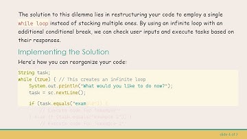 Master the Order of While Loops in Java