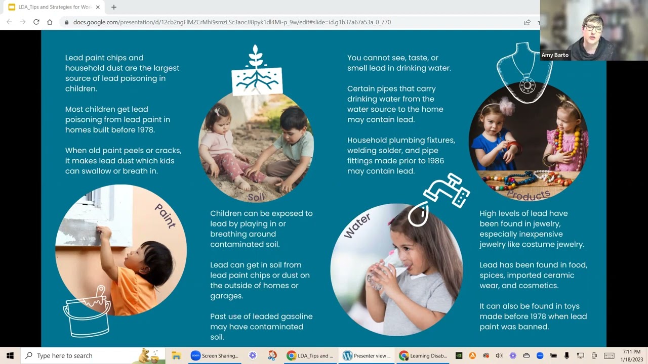 Tips and Strategies for Working with Children Exposed to Lead