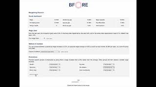 Collective Bargaining Simulation Tool - full tutorial