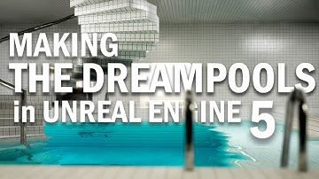 More LIMINAL SPACE POOLROOMS in UNREAL ENGINE 5 | UE5 Dreampools Timelapse