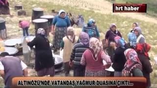 Altinözünde Vatandaş Yağmur Duasina Çikti