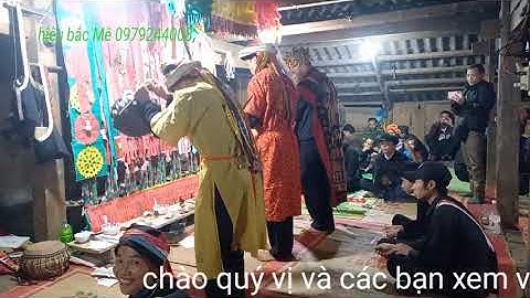 tập1lễ cấp sắc thôn bản trà xã yên cường bắc Mê √hiệu bắc Mê
