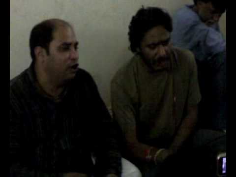 Asghar Khan Reciting Nana Ro Ro Takni Han At My Home