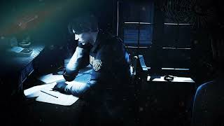 Study With Leon | Resident Evil 2 (1998) Ambient Mix – Slowed + Reverb + Rain & Thunder (1 Hour) screenshot 5