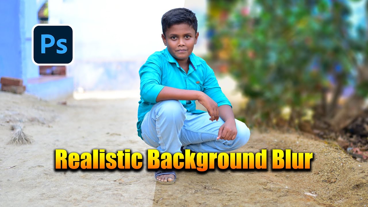"Realistic Background Blur in Photoshop – Step-by-Step Guide"