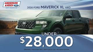 Anderson & Koch Ford April 2026