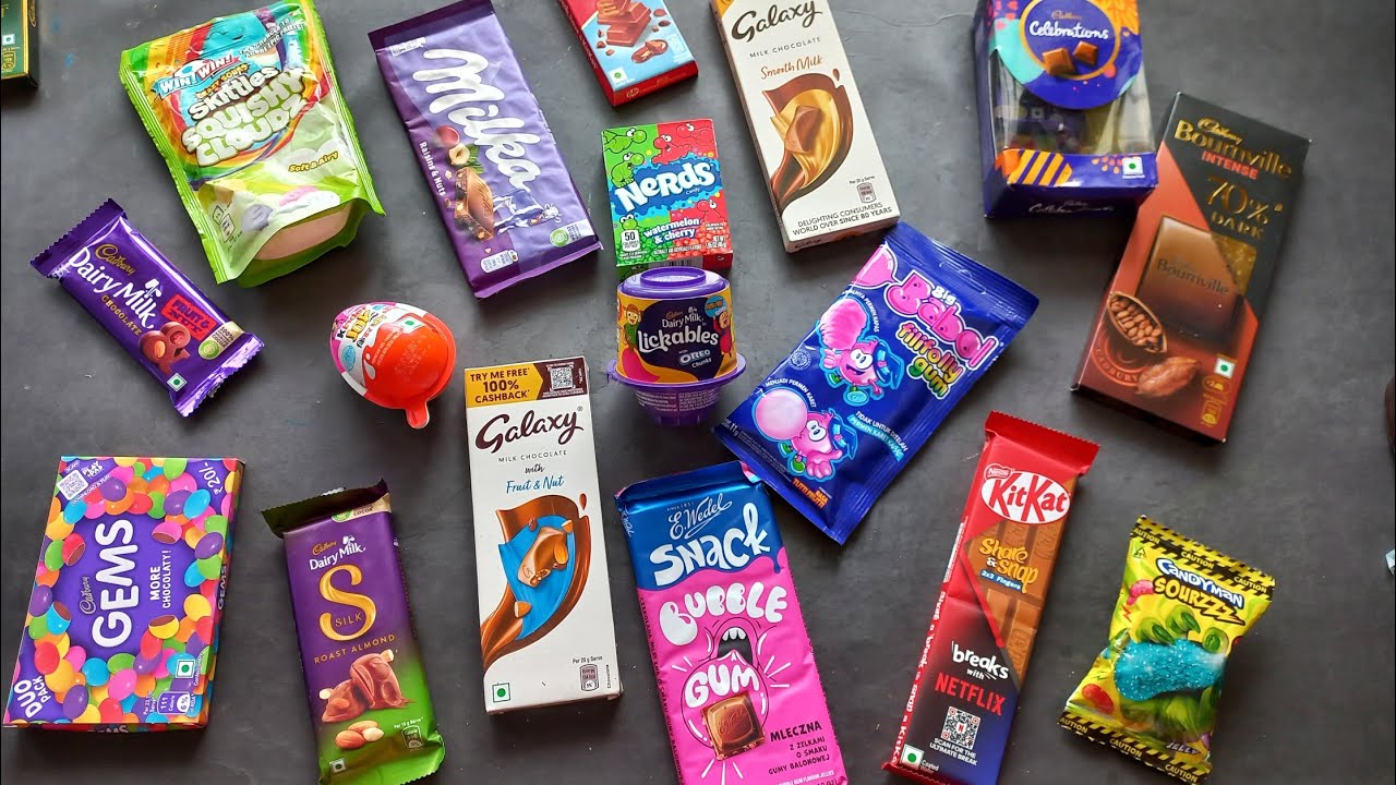 100 chocolate opening videos,surprise toys, lots of chocolates , Cadbury celebration unboxing