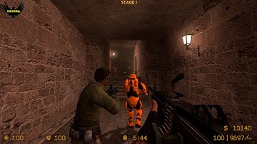 ZOMBIE ESCAPE ROUND ON COUNTER-STRIKE: SOURCE, MAP: ZE_SUNLIGHT, CSS