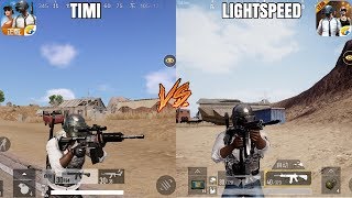 LIGHTSPEED vs TIMI - MIRAMAR Desert Map Comparison | PUBG Mobile (Update) screenshot 2