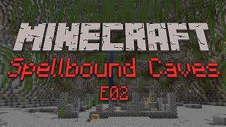 Minecraft Spellbound Caves E02 - Food & Shelter