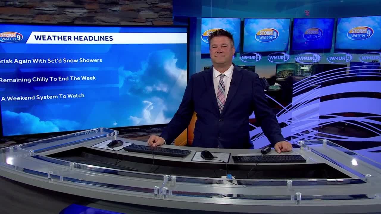 Video: Mostly cloudy with scattered snow and rain showers - YouTube