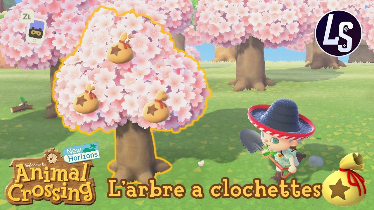 ARBRE A CLOCHETTES ACNH YouTube