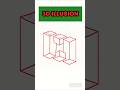 3D ILLUSION #3danimation #3d #shorts