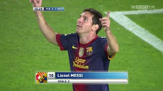 Lionel Messi vs Real Sociedad (Home) 12-13 HD 1080i By IramMessiTV