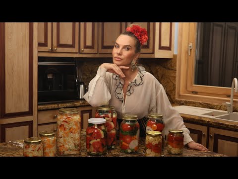 Anna Lesko - Pickled cabbage with carrots and bell peppers (#pickles Part 3)#148