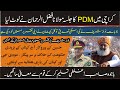 PDM Karachi Power Show | Maulana Fazal Ur Rehman Complete Speech | Comedown Hard on Army Chief & PM