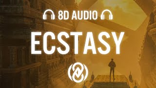 MEDUZA, GENESI - Ecstasy (Lyrics) | 8D Audio 🎧