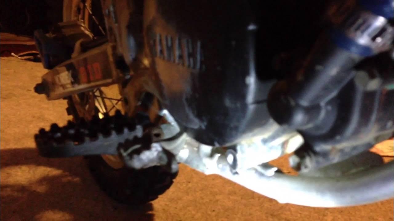 How to change oil on a yz85 YouTube