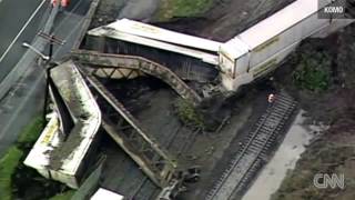 2012 Dec. 19 - Mudslide Derails Train Cnn.