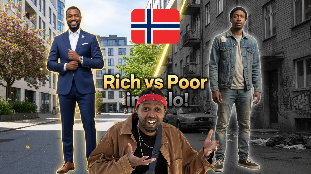 Я исследовал богатые и бедные районы Осло, Норвегия!!